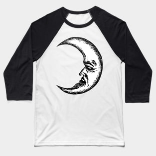 Man in the Moon Baseball T-Shirt